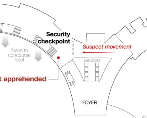 Visualizing the White House Correspondents’ Dinner shooting incident in maps