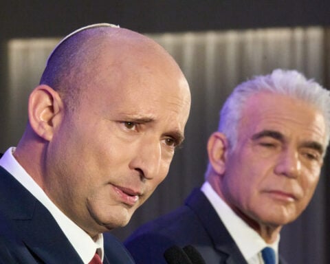 Two former Israeli prime ministers join forces against Netanyahu in upcoming elections
