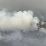 One of two Georgia wildfires doubles in size, officials say