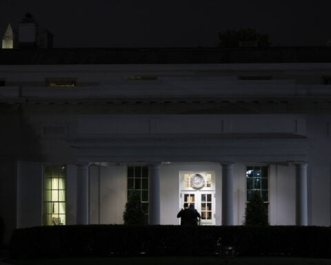 Justice Department cites dinner shooting to press preservationists to drop Trump ballroom suit