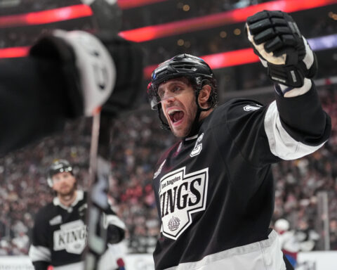 MacKinnon leads Avalanche to 5-1 win and 1st-round sweep of LA Kings, ending Anze Kopitar's career