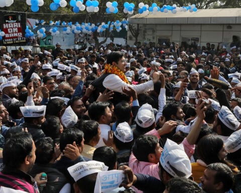 Modi's BJP gains ground in India’s upper house after AAP lawmakers defect