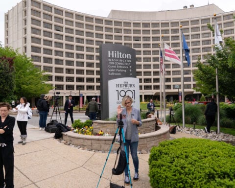 Reporters covered the correspondents' dinner shooting in real time. Conspiracy theories still spread
