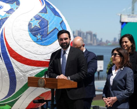 Soccer-US Open home to host one of New York's free World Cup fan zones