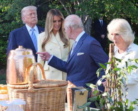 King Charles III arrives at the White House on a delicate mission to restore the UK-US relationship