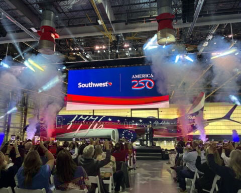 Southwest Airlines unveils ‘Independence One’ plane in honor of America’s 250th anniversary