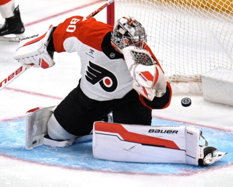 Penguins fend off elimination again with a 3-2 Game 5 win over Flyers to send series back to Philly