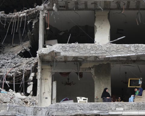 The Latest: US appears cold to Iranian proposal to end the war without a nuclear deal