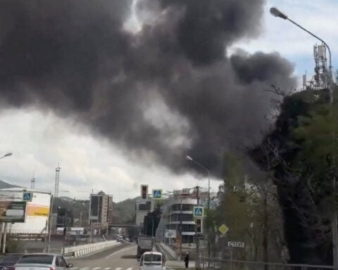 Drone attack causes fire at Russia's Tuapse refinery, buildings nearby evacuated