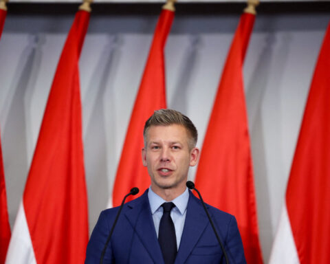 People linked to top Orban aide were blocked trying to send funds abroad, Hungary's Magyar says