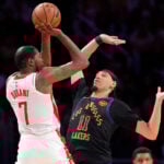 Rockets' Kevin Durant makes progress with injury but a return for Game 5 vs. Lakers seems unlikely