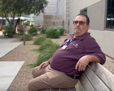 Cancer survivor returns to hospital as volunteer to support patients