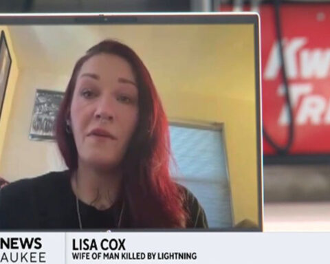 'You can lose someone at any second': Wife of man killed in Pewaukee lightning strike warns others ahead of severe weather