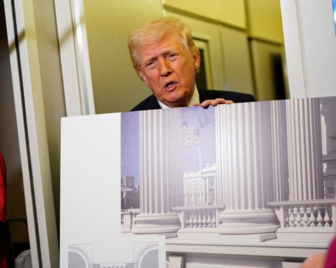 DOJ cites shooting in bid to end lawsuit over Trump's White House ballroom