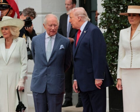 Melania Trump and Queen Camilla play supporting roles during state visit