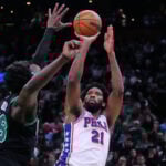 Joel Embiid scores 33 as 76ers beat Celtics 113-97 in Game 5 to keep their season alive