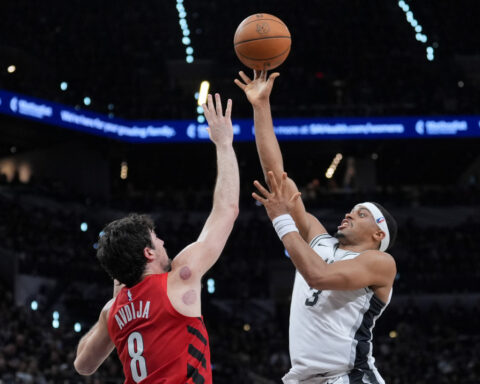 Wembanyama's double-double powers Spurs past Trail Blazers and into Western Conference semifinals