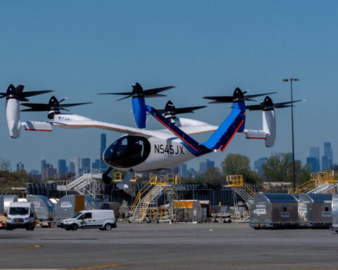 Joby flies first point-to-point air taxi flight tests in New York