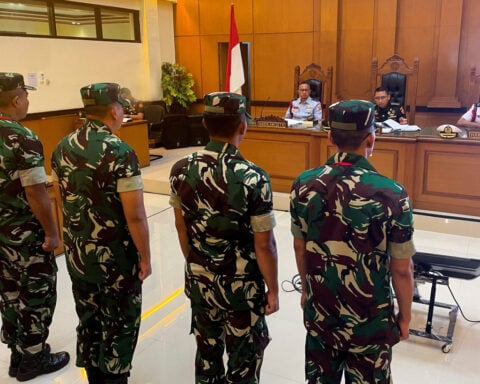 Indonesia military court begins trial of officers allegedly behind acid attack on activist