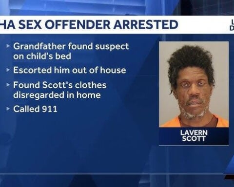 Man arrested after allegedly breaking into home, getting into bed with child