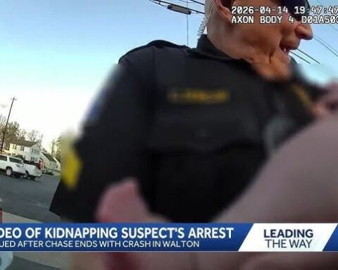 Bodycam video shows officers rescuing 2-month-old after police pursuit, crash