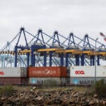 US goods trade deficit widens in March as imports rise sharply
