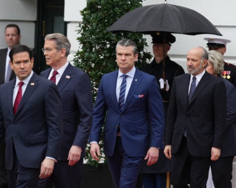 The Latest: Hegseth to face Congress for first time since Iran war began