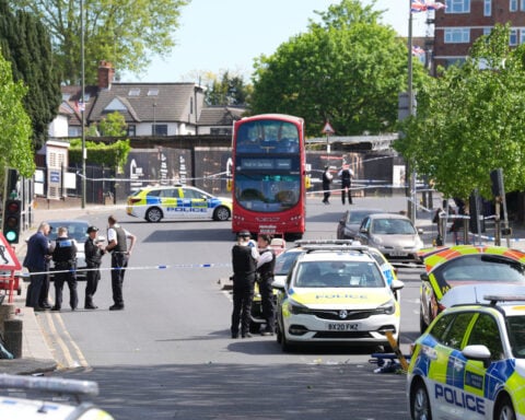 London police say stabbing of 2 Jewish men is declared a terrorist incident
