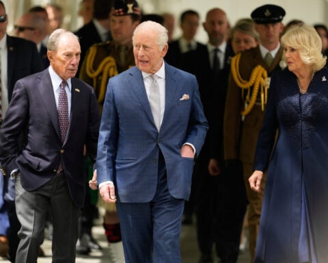 King Charles III and Queen Camilla kick off New York trip by honoring victims at the 9/11 Memorial