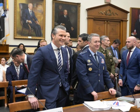 Hegseth faces withering questions about Iran in first congressional appearance since war began