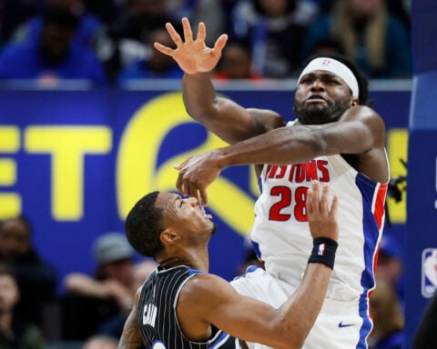 Cade Cunningham scores 45, Pistons beat Magic 116-109 in Game 5 to stave off elimination