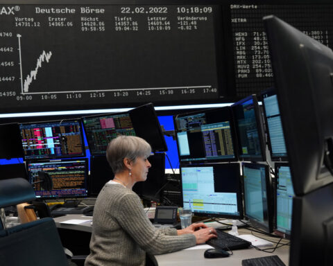 European shares log biggest monthly gains in over a year