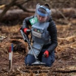 Man, machine and AI combine in battle to clear Ukraine of mines