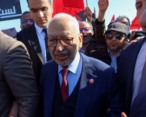 Tunisia opposition leader Ghannouchi hospitalised after health deteriorates, party says