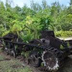 The paradise island haunted by one of the bloodiest battles of World War II