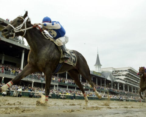 Following in his father’s stirrups: One jockey’s path to a history-making start at the Kentucky Derby
