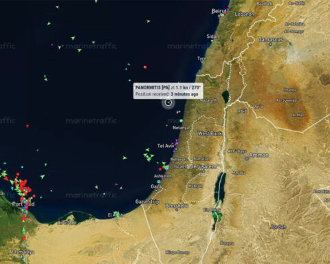Ship allegedly carrying stolen Ukrainian grain seen sailing away from Israel, after importer refuses to unload cargo