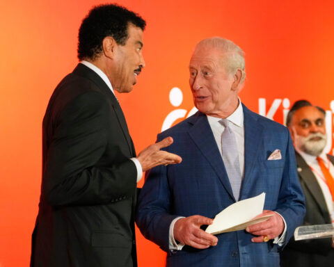 King Charles III boosts his charity fundraiser with first appearance at gala joined by Lionel Richie