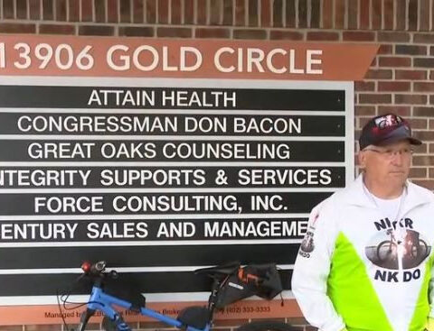 Cyclist rides through Nebraska to promote organ donation awareness