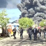 Russian city faces toxic aftermath of refinery attack