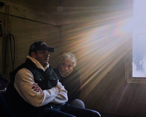 The Delgados and Motts make the Kentucky Derby a fathers and sons event