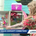 Trinket trade fosters community connections through item exchange