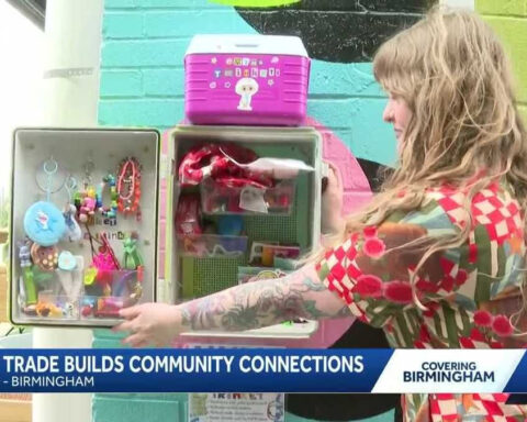 Trinket trade fosters community connections through item exchange