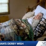 Man in hospice had final wish to attend his 80th Kentucky Derby, and it's coming true