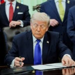 Trump signs order authorizing pipeline project partially reviving Keystone XL line