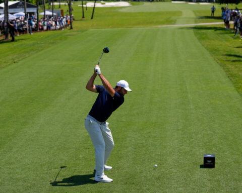 Cameron Young makes big putts to take early lead at Cadillac Championship in tour's Doral return