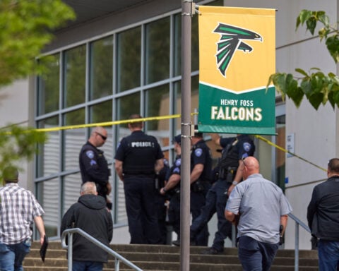 Stabbing at Washington state high school wounds 6, including suspect, police say