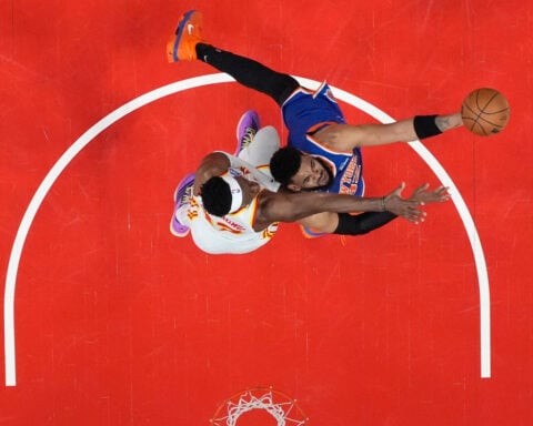 A 47-point halftime lead! Knicks built a giant edge over the Hawks in Game 6