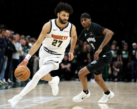 Jaden McDaniels leads the T-wolves on both ends of the court in 110-98 clincher to oust Nuggets in 6