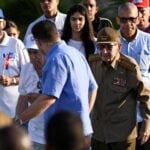 Cuba's Raul Castro joins May Day march as tensions simmer with US